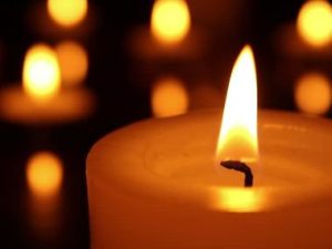 image of candle burning