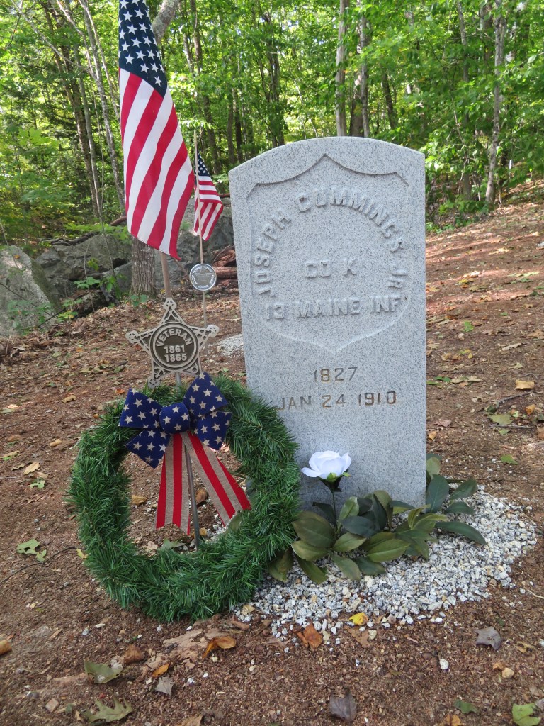 photo of Pvt. Joseph Cummings Dedication
