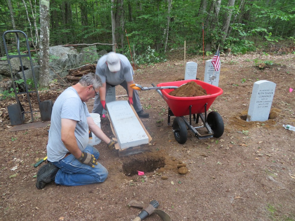 photo of Pvt. Joseph Cummings Dedication